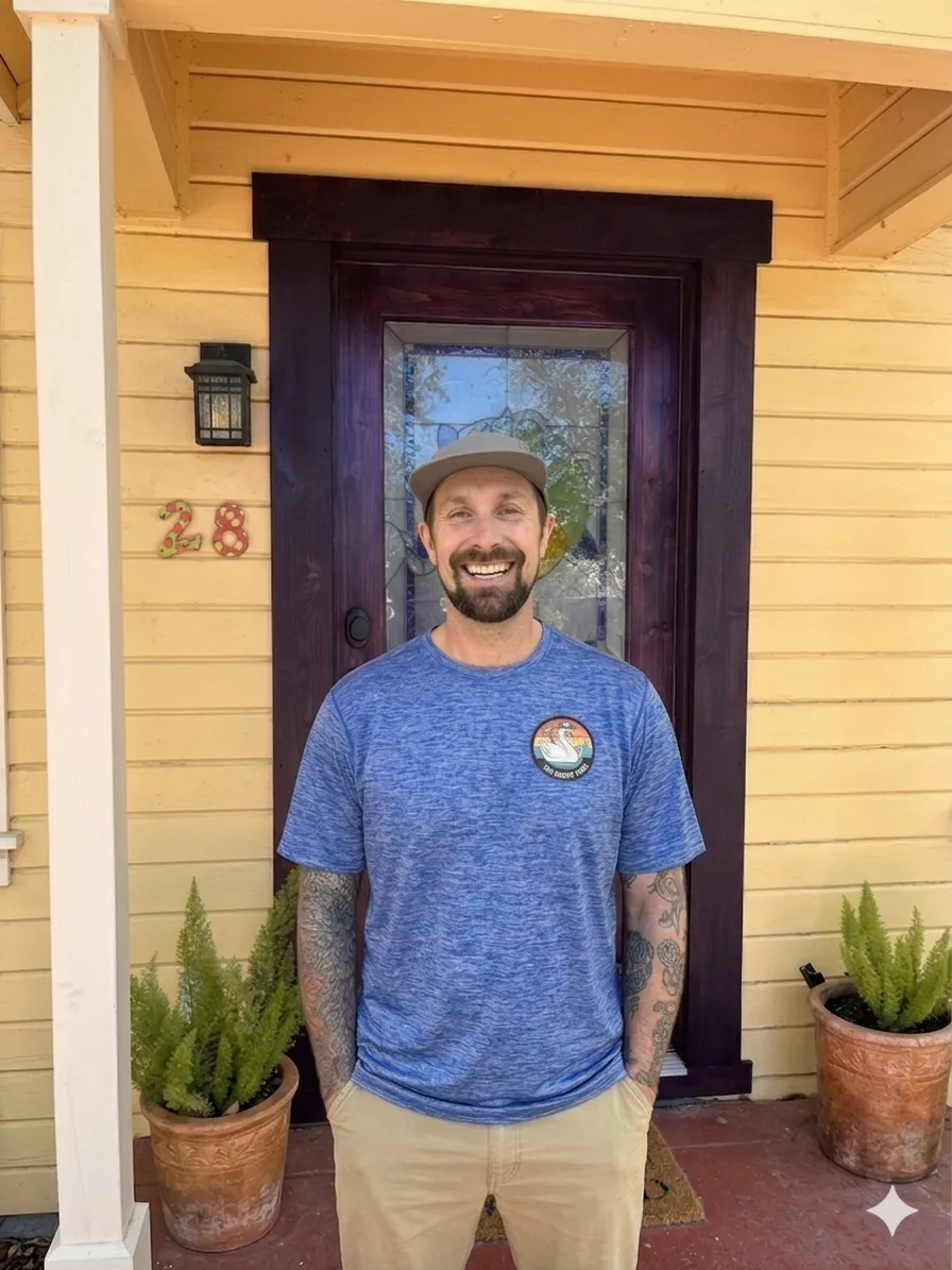 Kevin, founder of The Handy Swan — handyman serving Chico, CA